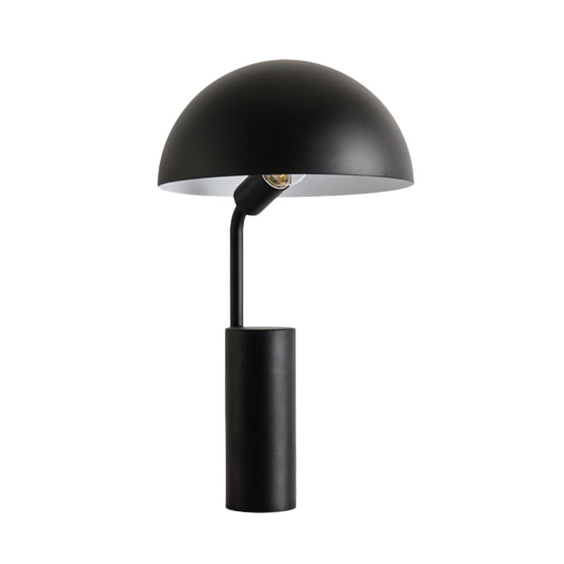 Éclairage de bureau en forme de fer Macaron 1 Light Light Black / Light Green Finish Table avec conception réglable