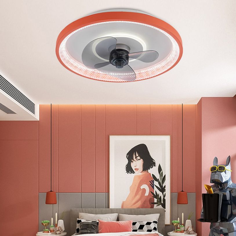 Éclairage de ventilateur de plafond macaron