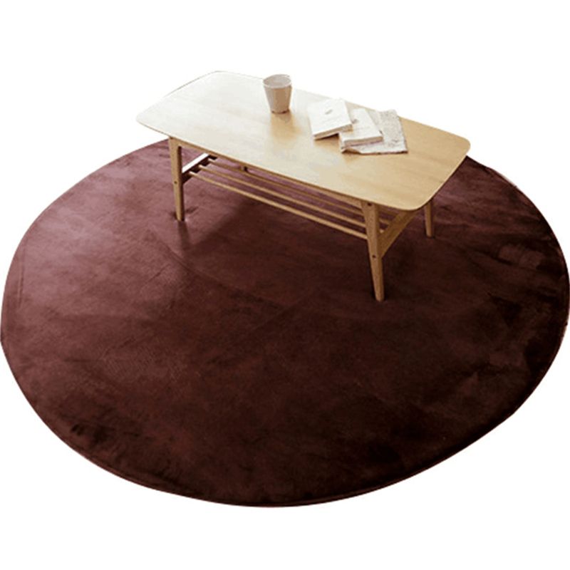 Alfombra Simple De Color Sólido, Alfombra Interior Sintética Multicolor con Respaldo Antideslizante, Alfombra Lavable De Fácil Cuidado para La Habitación