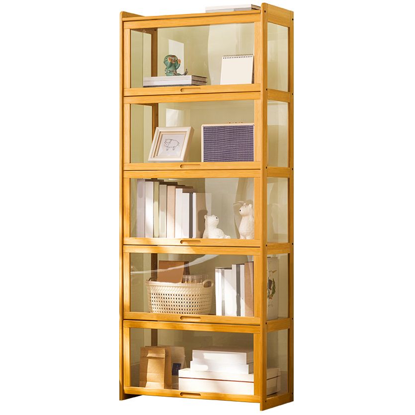 27.6" W  Rectangle Accent Cabinet, Contemporary Chest in Natural/Gray