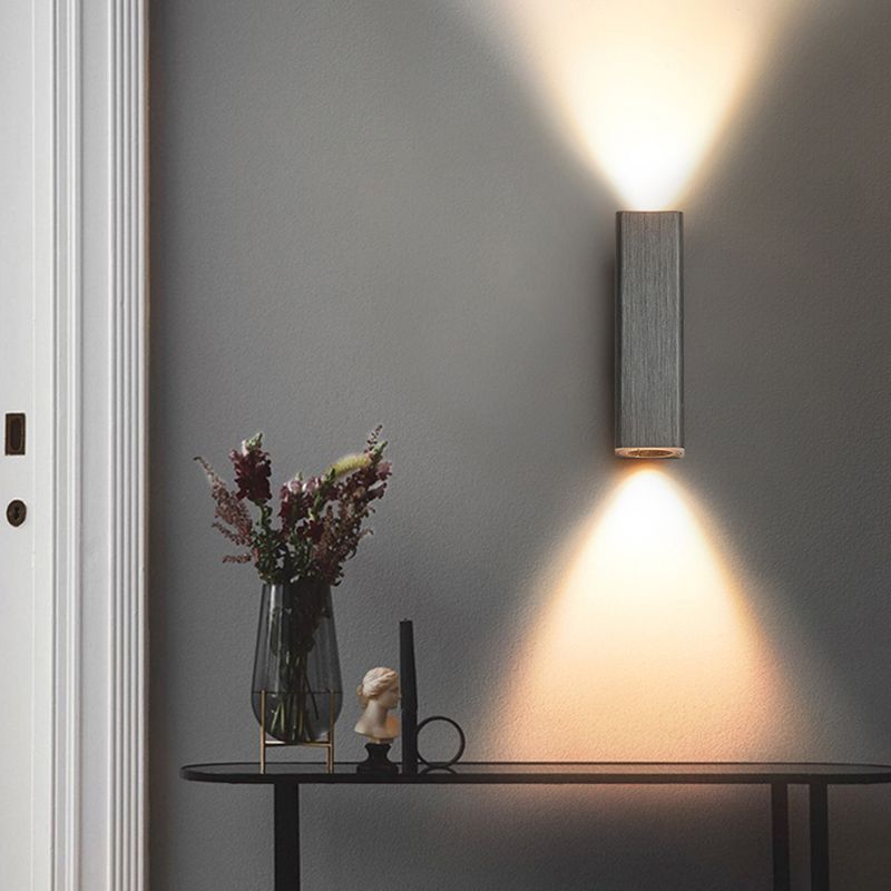 Simple Wall Mount Light Modern LED Wall Sconce Light with Aluminum Shade for Aisle