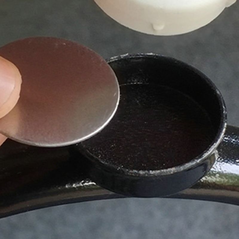 Contemporary Solid Wood End Table Metal Frame Gross Legs Sofa Side Accent Table