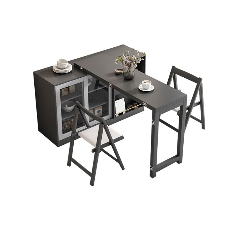 3/5/7 Pieces Modern Wood Multi Purpose Dining Set for Home Use