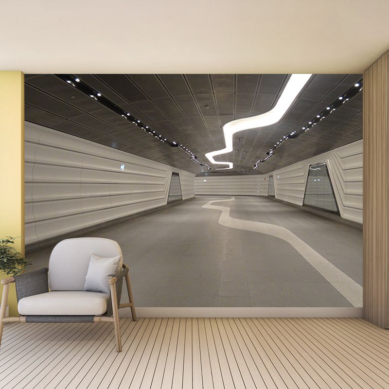 Contemporary Spatial Extension Wall Mural for Bedroom Decoration, Personalized Size