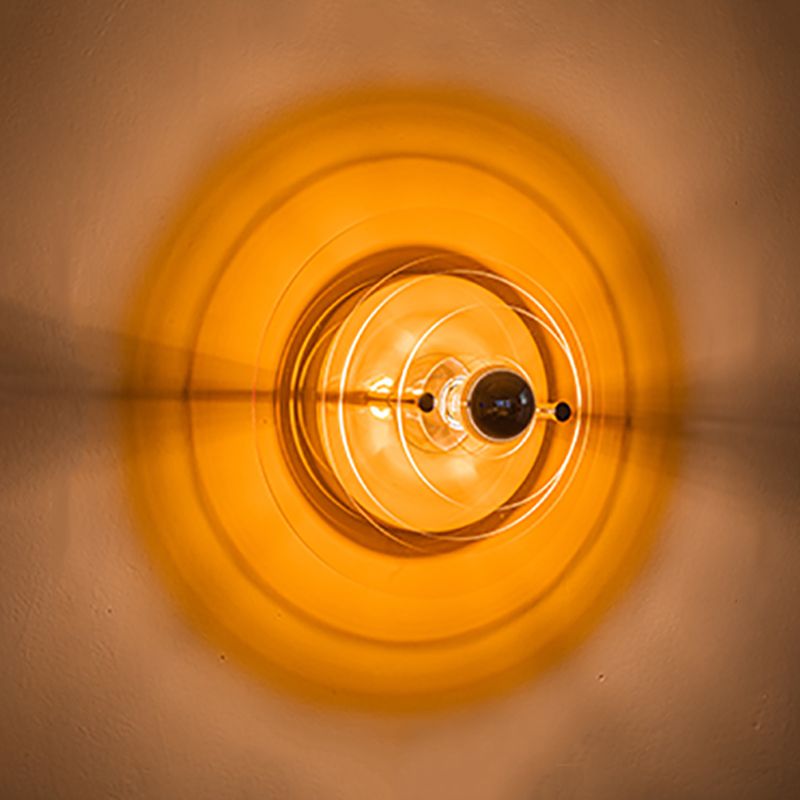 Multi-Layer Wall Sconce Lamp Nordic Acrylic 1-Light Bedroom Wall Light Fixture