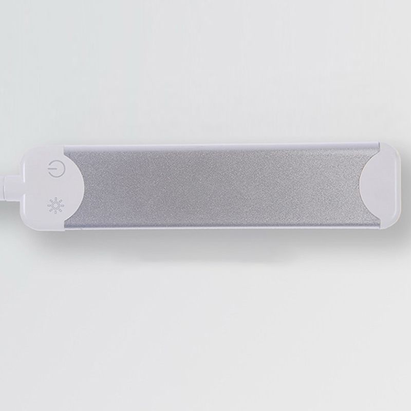 Rectangle lampe à la lampe contemporain métal 1 éclairage d'éclairage léger