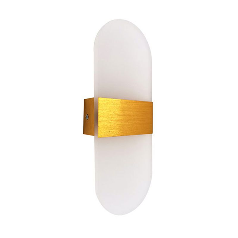 Contemporary Geometric Wall Mounted Lights Acrylic Flush Mount Wall Sconce for Bedside