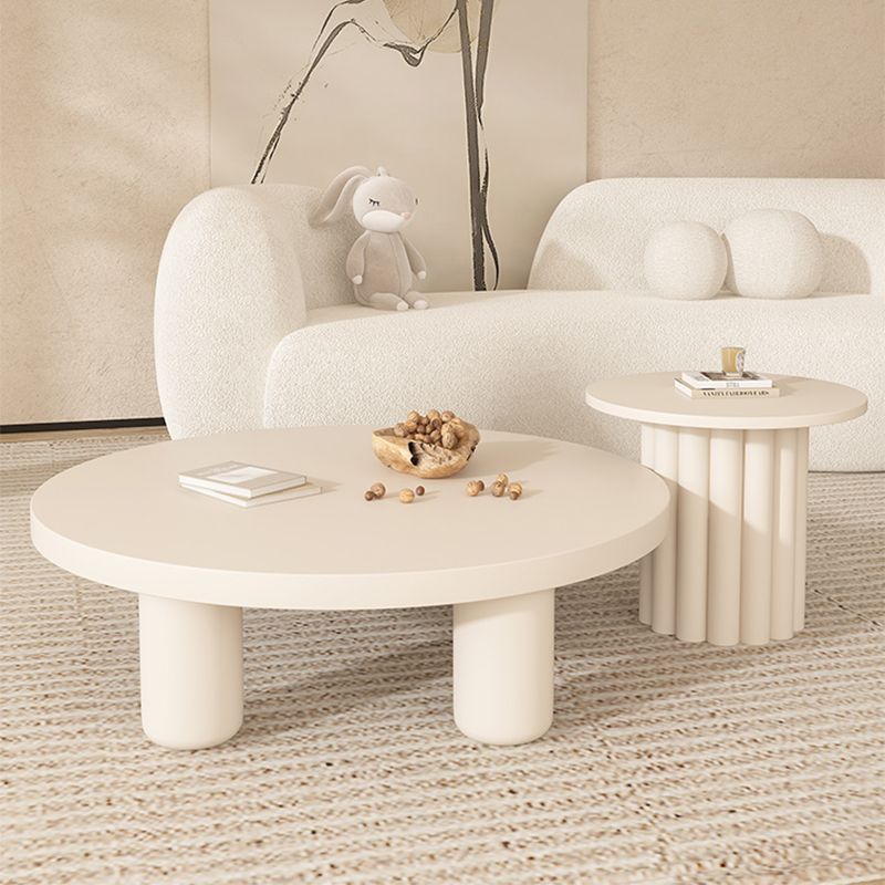 Wood Coffee Cocktail Table Contemporary Coffee or End Table with 4 Legs