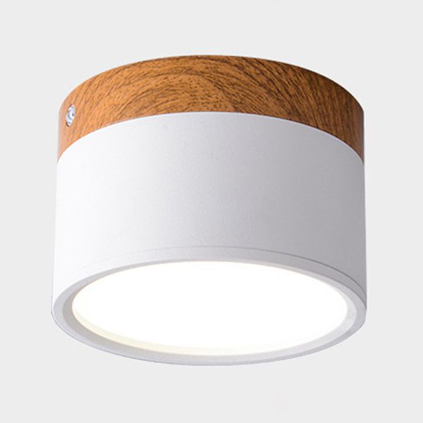 Mini LED Superficie Montata Soffitto Lampada Nordic Macaron Regolabile Indoor Pannello Luce