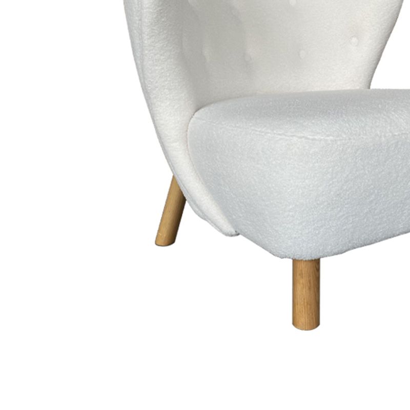 30.7" L x28.3"W x31.4"H Chair Armless Solid Wood Frame Chair