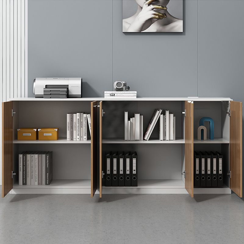 Scandinavian Lateral Filing Cabinet Wood File Cabinet for Home Office