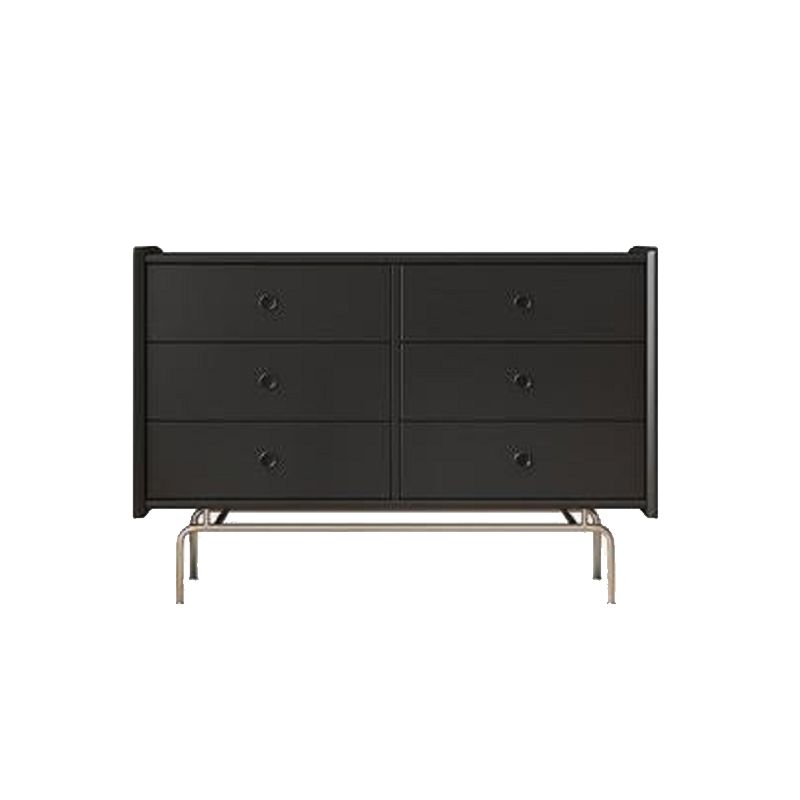 47.5"L Wooden Home Side Board Modern Minimalist Rectangular Sideboard with Drawers