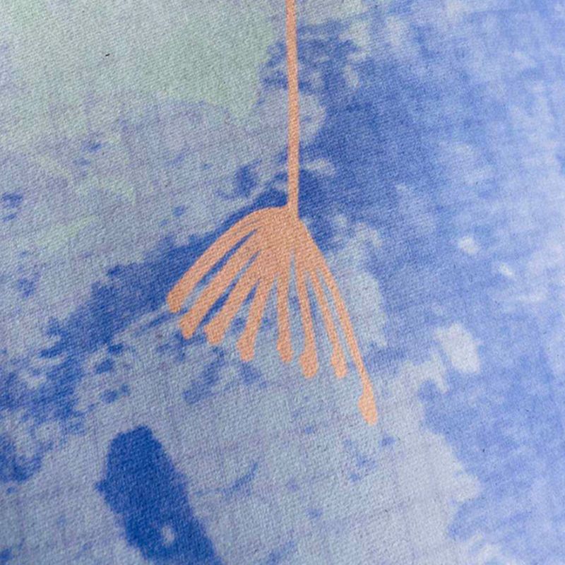 Luxurious Feather Pattern Rug Contemporary Creative Rug Non-Slip Backing Carpet for Living Room