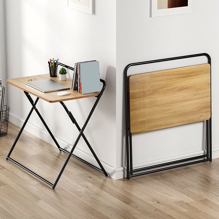 Modern Style Wooden Office Desk Rectangular Folding Writing Desk for Home