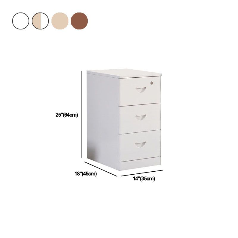 Wooden Lingerie Chest Modern Style Vertical Storage Chest Dresser with Wheel