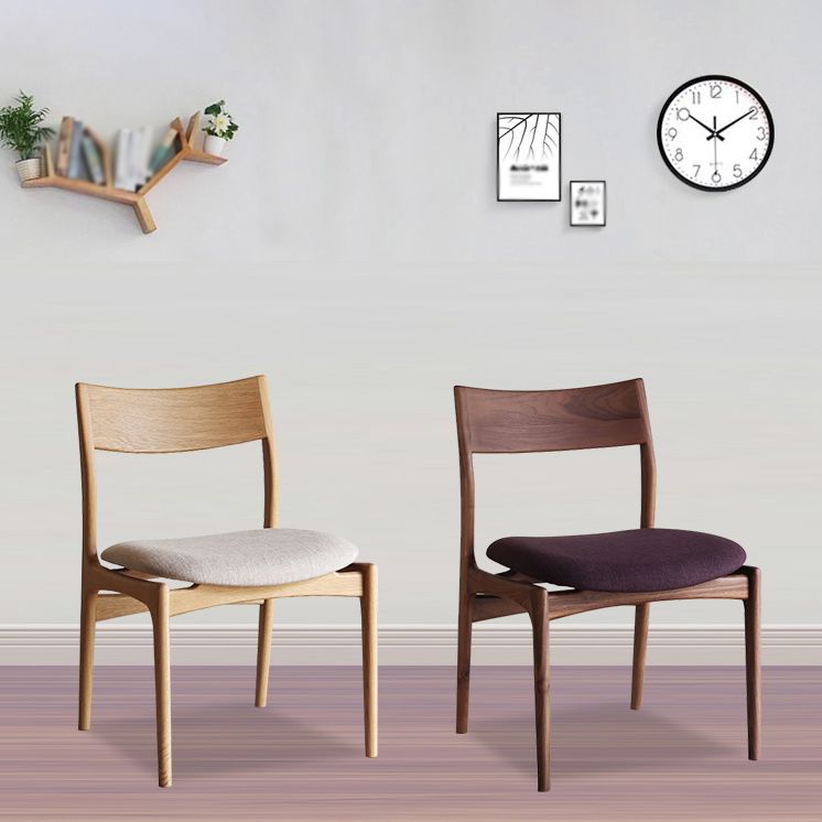 Silla de madera de fresno de estilo tradicional, sillones con respaldo abierto para cocina y comedor