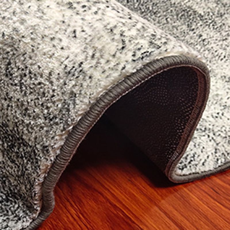 Modern Living Room Area Rug Abstract Pattern Polyester Stain Resistant Rug for Home Decor