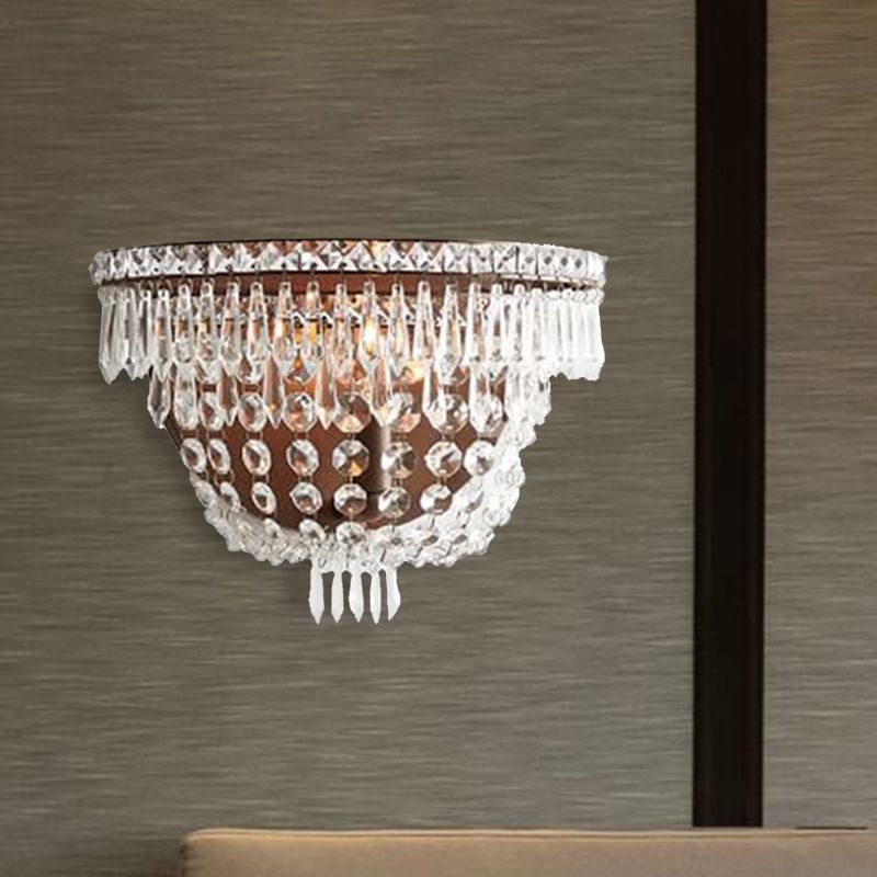 Écran mural de panier en cristal