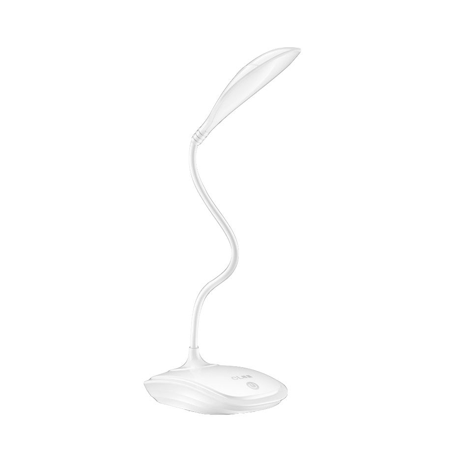 Silicone Arm Simple Design LED Bureau Lampe de bureau sensible à 3 niveaux Light de lecture de niveau à 3 niveaux pour le chevet d'étude