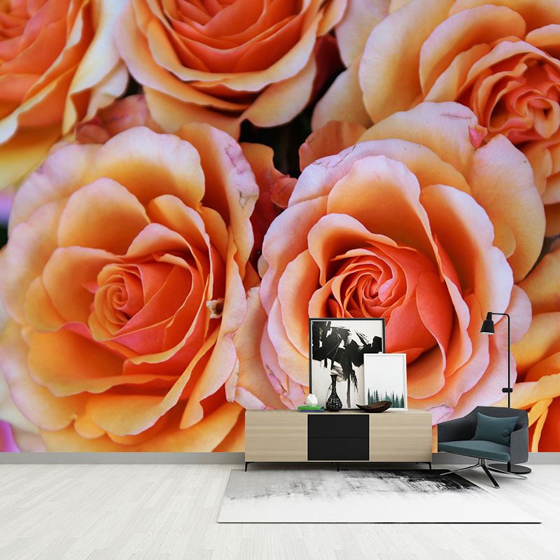 Rose Full Size Wall Covering for Home Decoration Water Resistant, Made to Measure