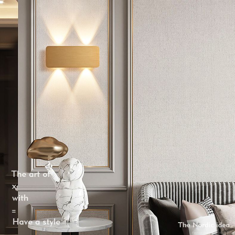 Moderne wandkandel LED -licht naast licht leeslicht slaapkamer indoor licht