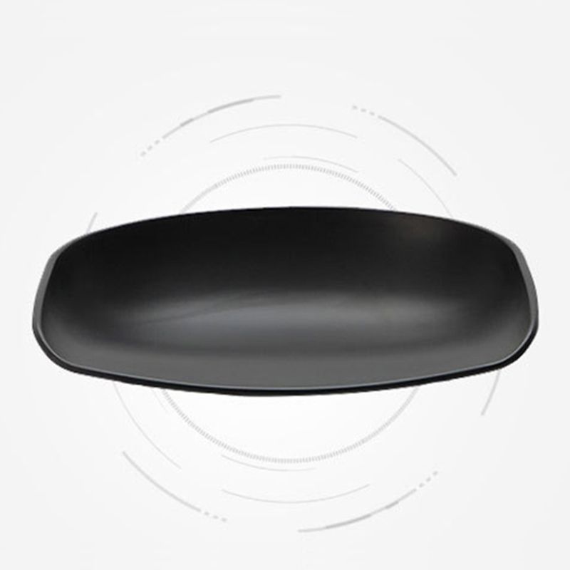 Industrial Plastic Counter Stool Armless Bar Stool with Metal Base