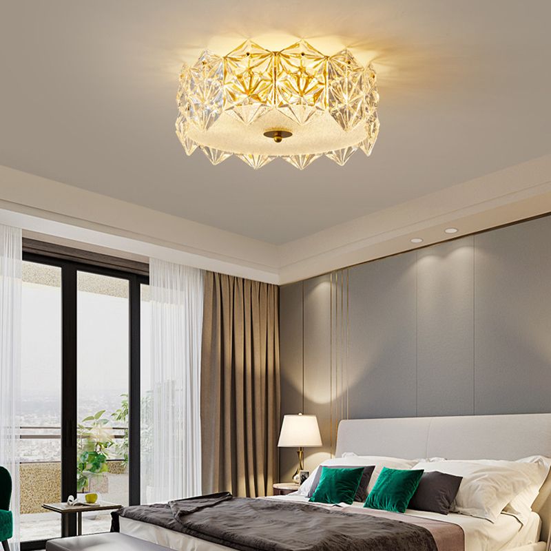 Nordic Ceiling Lamp Simplicity Flush Mount Light Fixture for Bedroom