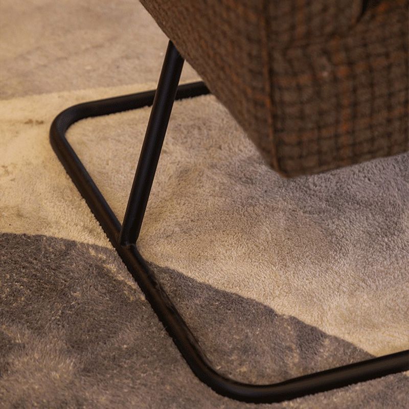 Arms Included Chair with wooden handrail 32.67" Wide Armchair for Living Room