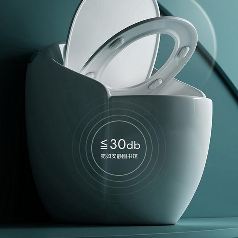 Contemporary Floor Mounted Toilet Seat Included Urine Toilet for Bathroom
