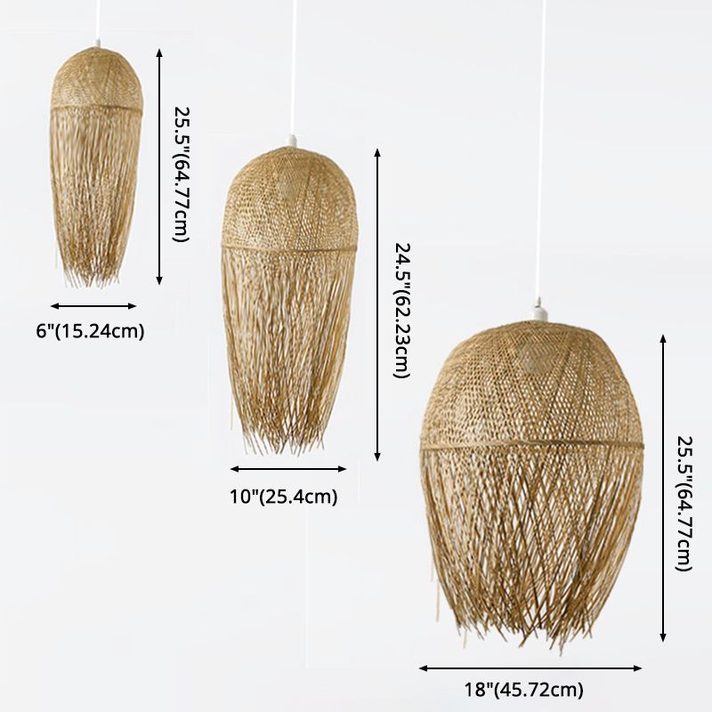 Beige handgearbeitet