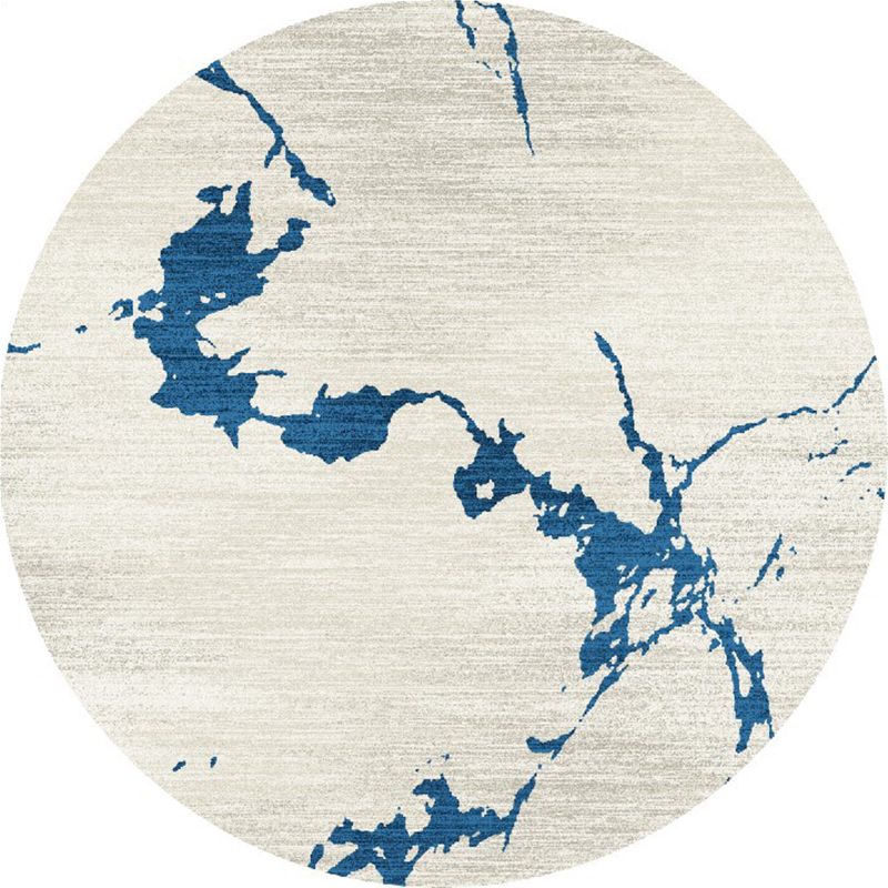 Minimalistisch modern tapijt Multicolor waterverfprint Tapijtdek Detsenvriendelijke machine Wasbaar Anti-slip Tapijt voor woonkamer