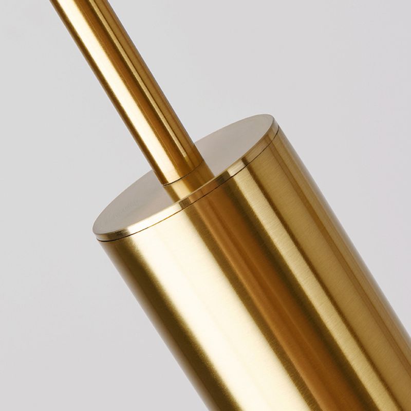 LED Mini Cilindri a cilindri Lighting Forma lampada a soffitto in metallo in tonalità acrilica trasparente