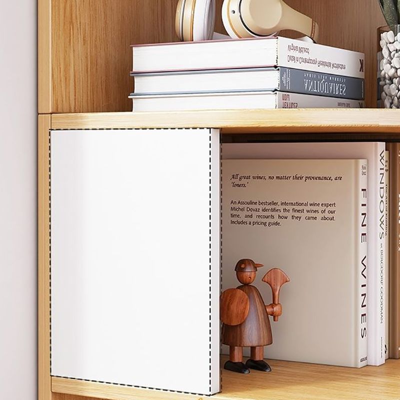 Urban Bookcase Engineered Wood Closed Back Shelf Bookcase for Living Room