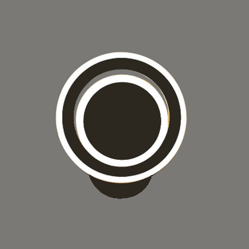 Luci da parete a forma di geometria Luci da monte in metallo per bambini per camera da letto