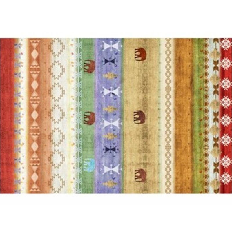 Vintage Boheems gebied tapijt Americana Patroon Polyester Area Tapijt Anti-slip gebied Rug voor woningdecoratie