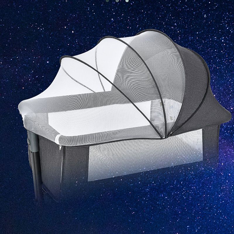 Baby Height Adjustable Bassine Rocking Fabric Beside Bassinet with Washable Mattress