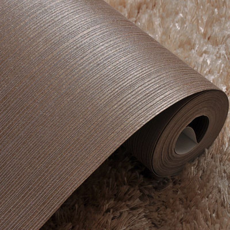 Pure Colored Wallpaper Roll Modern Non-Pasted Dinning Room Wall Decor, 57.1-sq ft