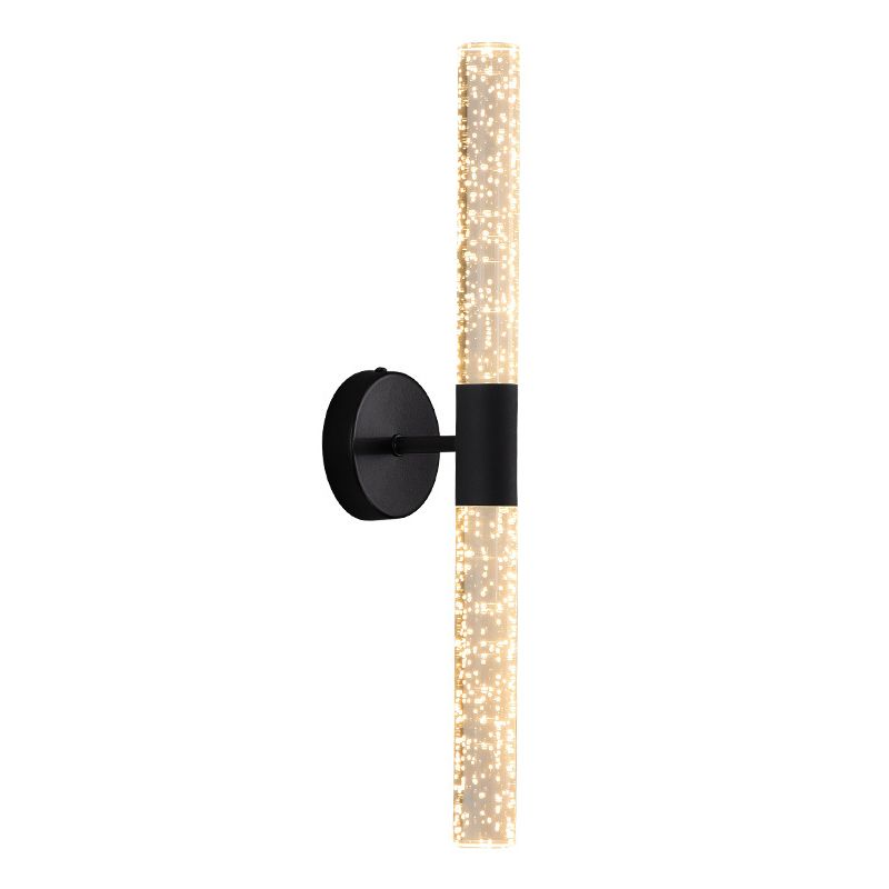 Modernism Metal Wall Light Black/Golden Lighting for Room Hallway