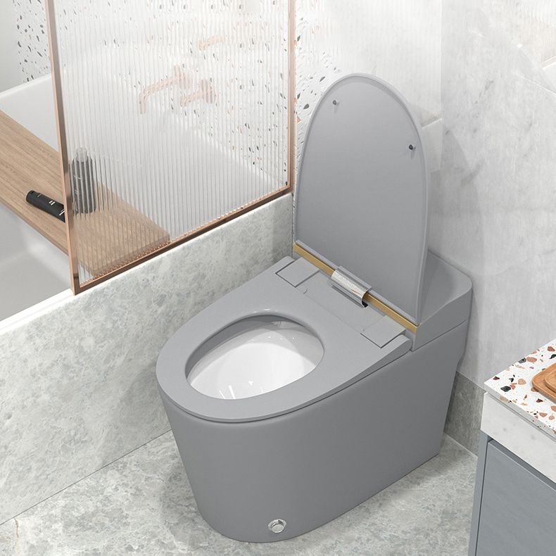 Modern Floor Mounted Urine Toilet Siphon Jet Toilet Bowl with Toilet Seat