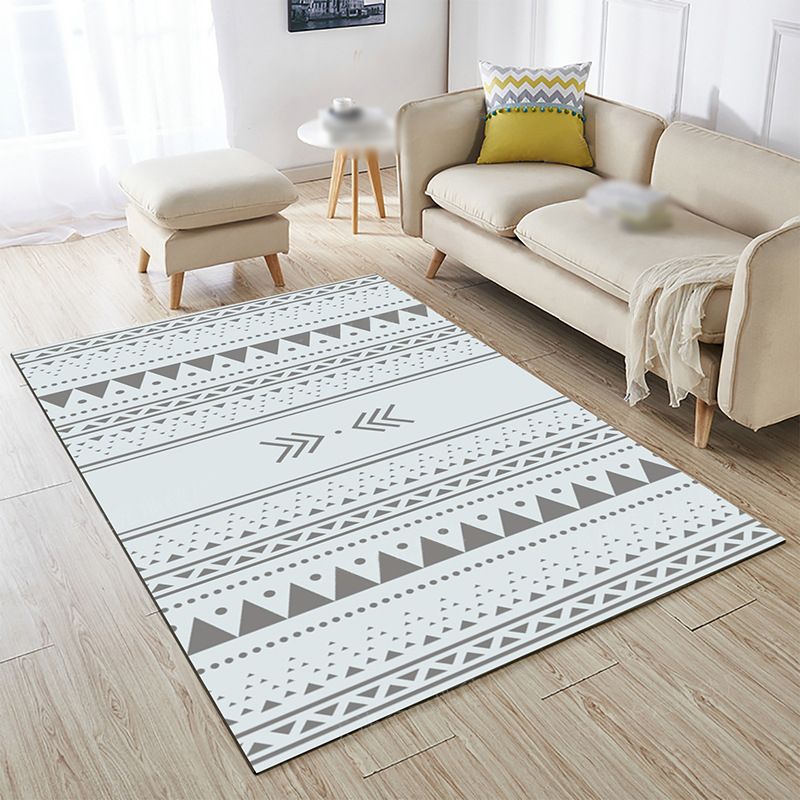 Mindicaliste Boho Modèle Tribal Modèle Polyester Tapis résistant Haule intérieur pour le salon