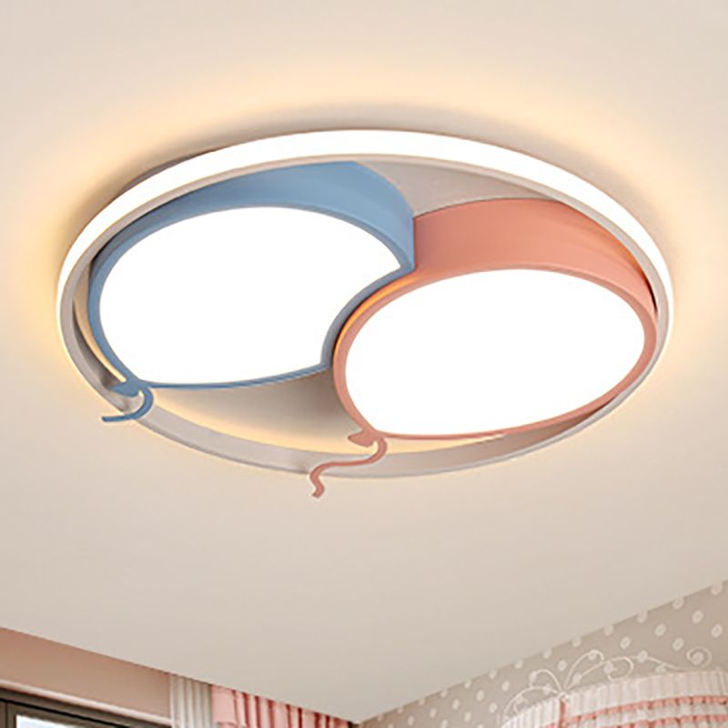 Kinderballon plafondmontage licht oogkeuren van acryl-led plafondlamp voor verpleegkamer