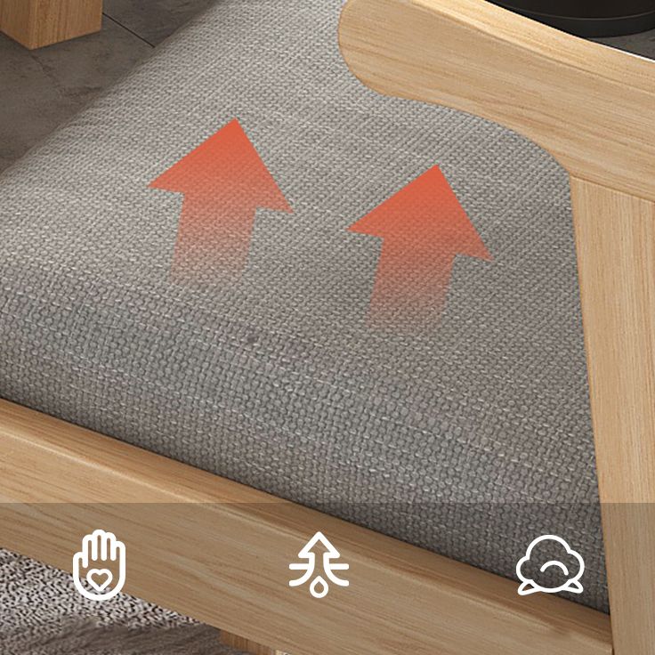 Chaise de salle à manger contemporaine, chaise à dossier ouvert avec 4 pieds pour un usage domestique