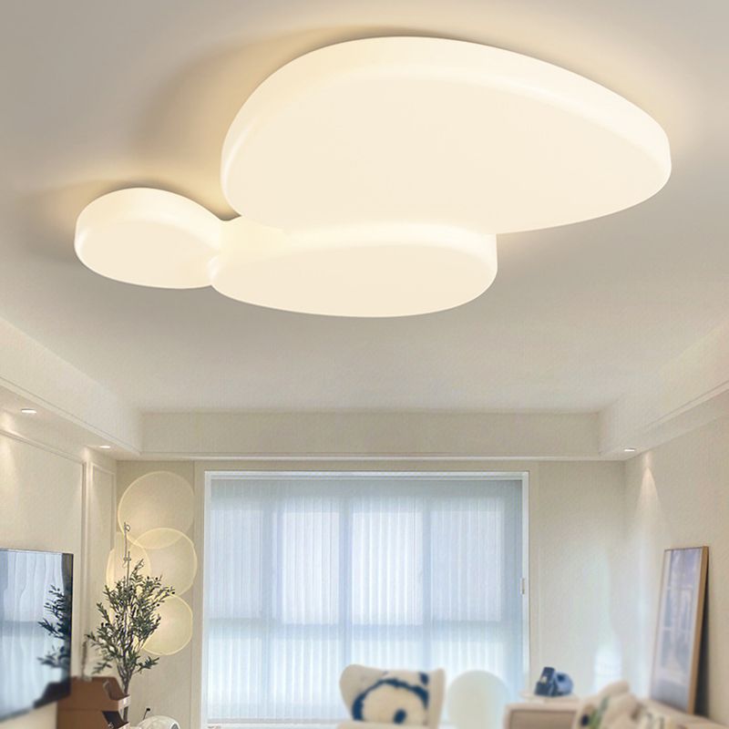 Acrylic Modern Interior LED Ceiling Flush Mount Cloud Shape Flush