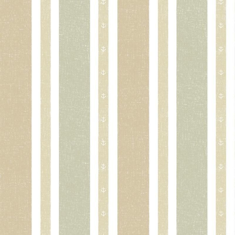 2 Tone Stripe Kids Wallpaper for Bedroom Non-Woven Wall Decoration, 31' L x 20.5" W