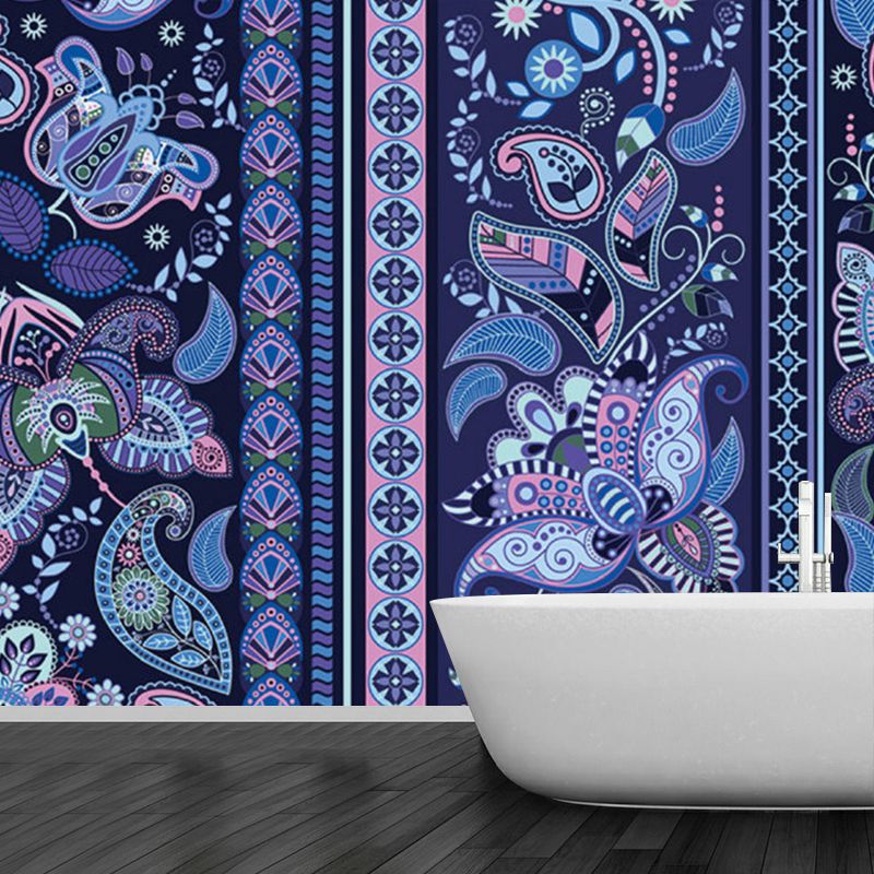 Waterproof Leaves Wall Paper Murals Non-Woven Fabric Bohemia Wall Art for Home Decor