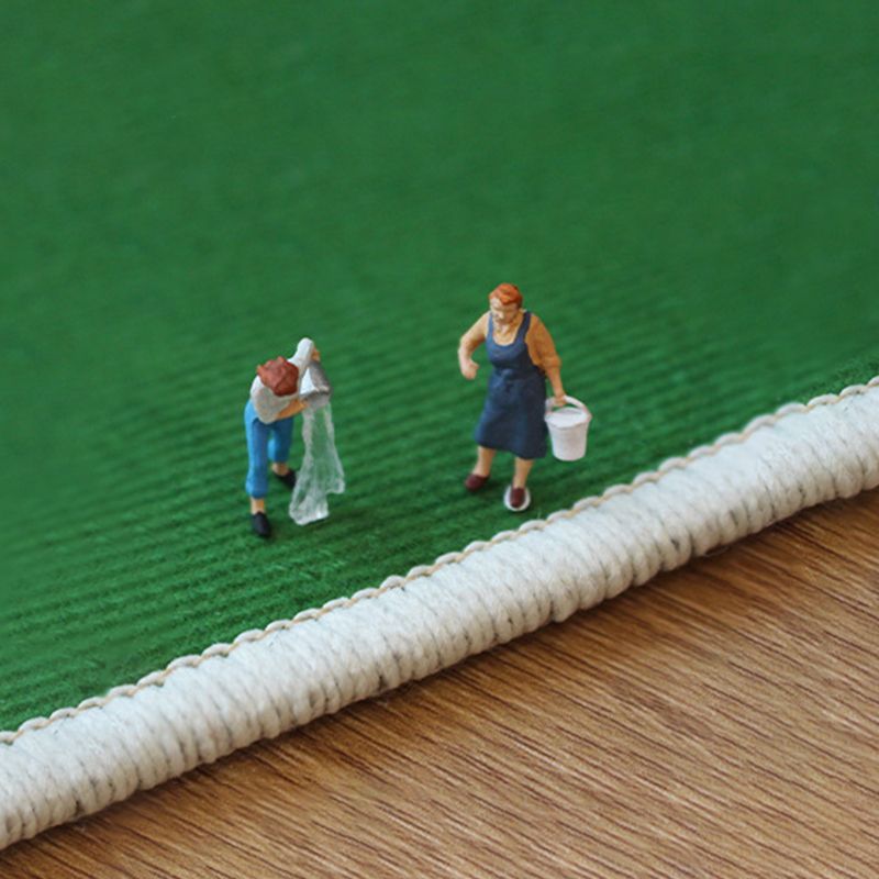 Contemporary Rug Polyester Wabi-sabi Rug Non-Slip Backing Rug for Living Room