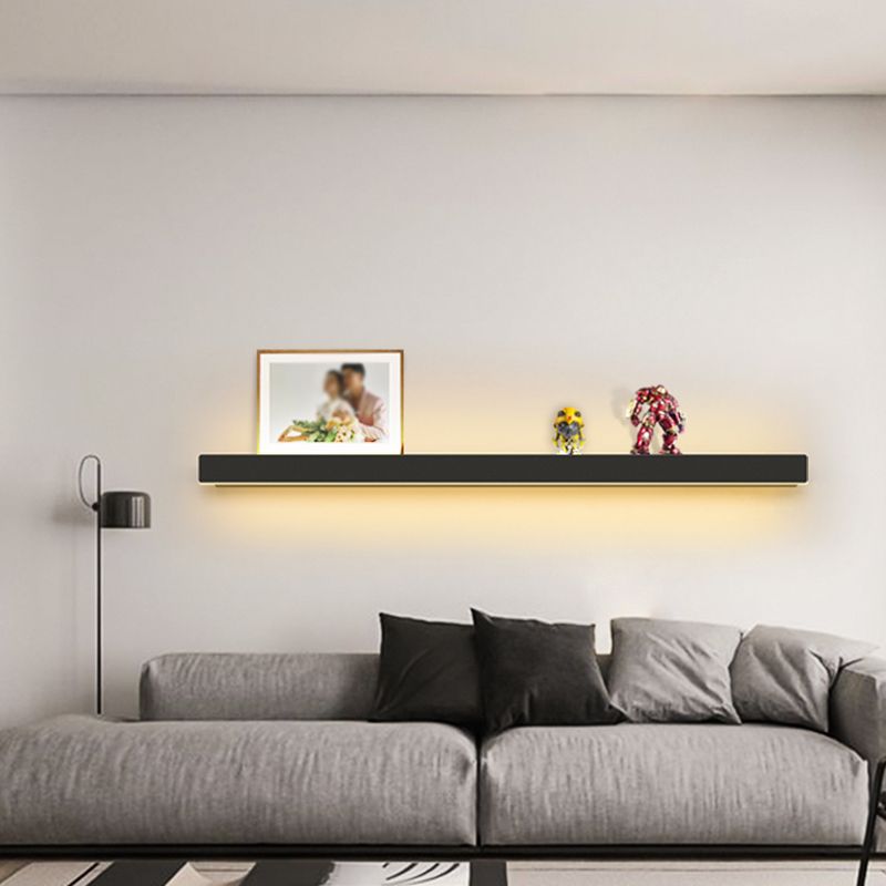 Rectangle Shaped Wall Sconce Modern Metal Acrylic LED Indoor Wall Mount Light (Without  Decorations)