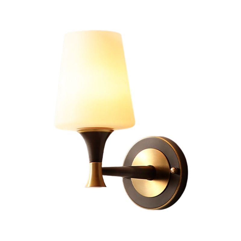 Simple Shape Wall Lighting Fixtures Modern 1 Light Wall Light Sconces for Living Room