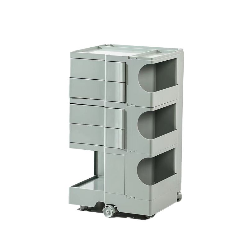 Modern Accent Side Table Square Metal Living Room Corner Table