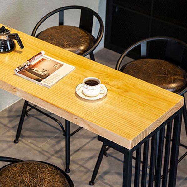 1/3/5 Pieces Pub Table Set Rectangular Bar Stool and Table Set